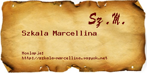 Szkala Marcellina névjegykártya